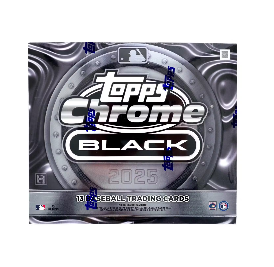 2025 Topps Chrome Black Baseball Hobby Box | eBay