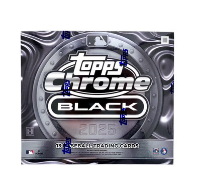2025 Topps Chrome Black Baseball Hobby Box | eBay