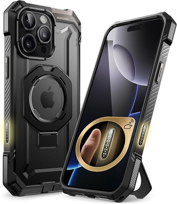 iPhone 16 Pro Max Case with Camera Control Capture Button, Heavy Duty Magnetic C
