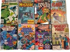 Vintage DC Comic Book Lot of 8- Justice League Starro,  Flash 300, Batman, etc