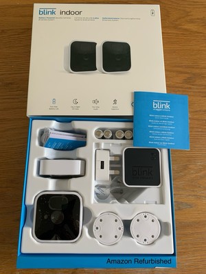 Blink Indoor Wireless HD Security 2 Kameras System inkl. Sync Modul