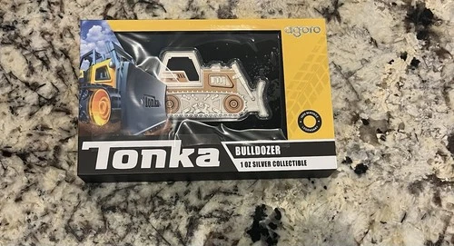 2026 Agoro Niue BULLDOZER Tonka 1 oz Silver Proof BOX/COA Mintage 1000 SHIP NOW