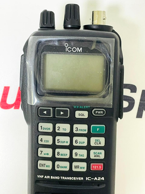 ICOM エアーバンドトランシーバー IC-A24 Icom IC-A24 VHF Air Band Portable Transceiver for sale online | eBay