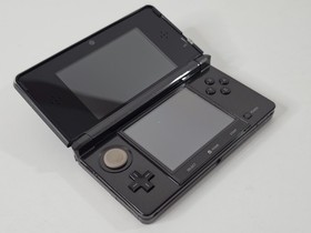 Nintendo 3DS Console - Cosmo Black - Tested - Stylus & Charger - Excellent