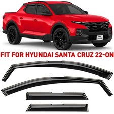 Side Window Deflectors Rain Guards for 2022-2026 Hyundai Santa Cruz