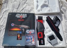 Lazer Tag Game Kit StarLyte Pistol Gun StarSensor StarBelt Vintage 1986 Works