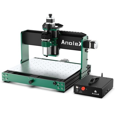 CNC Router Machine 4030-Evo Ultra 2, All-Metal XYZ Axis Dual Steel