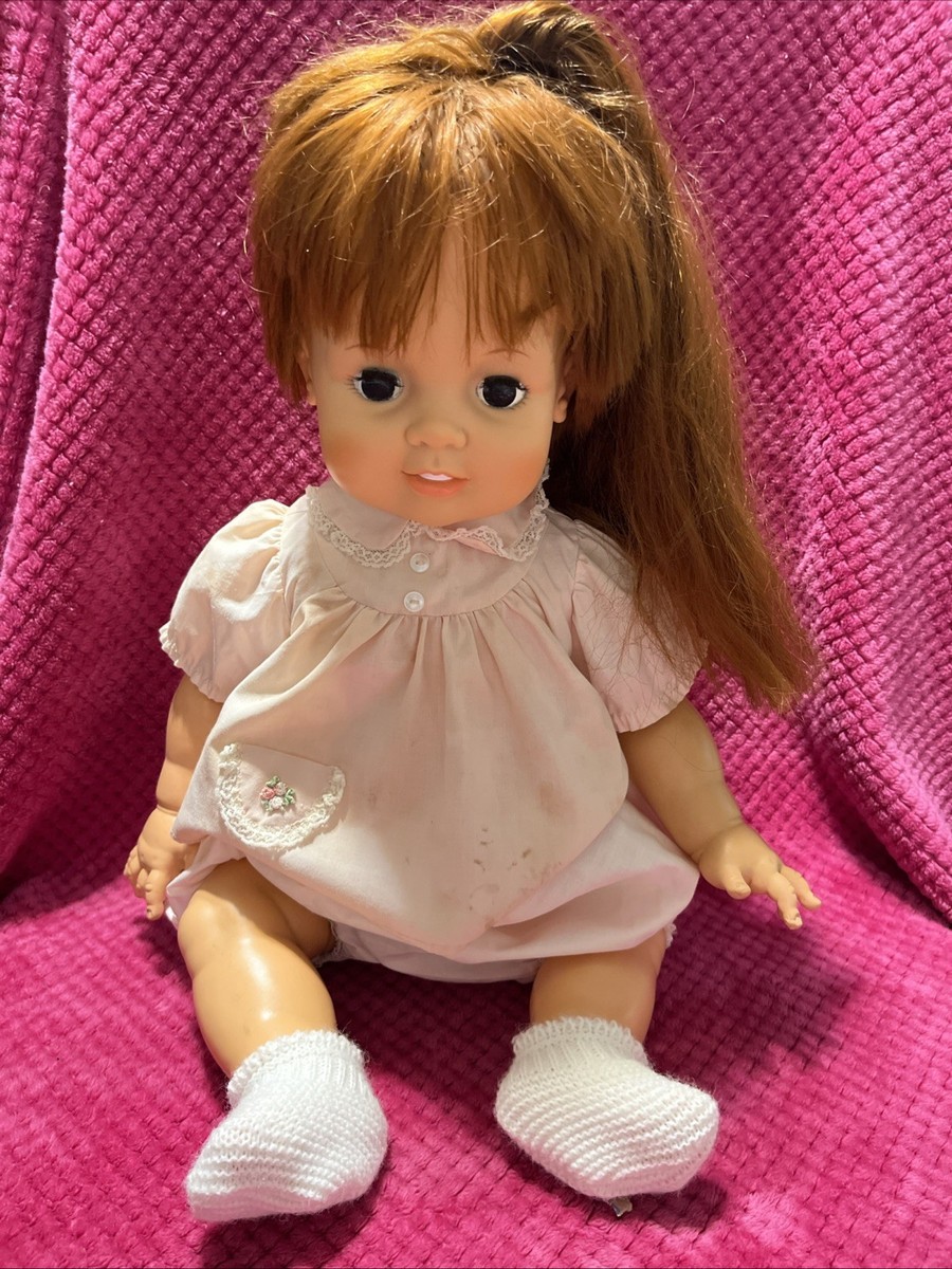 Vintage 1972 Ideal Baby Crissy Doll - GHB-H-225 - 24