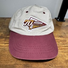 Vintage Reebok Washington Redskins 70th Anniversary Hat Limited Edition NFL Cap