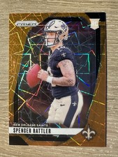 2024 Panini Prizm - SPENCER RATTLER RC - Orange Lazer Prizm SP - Saints