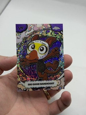 2026 Topps Chrome VeFriends Mega Speckle Purple #/10 Big Game Bandicoot SSA-16