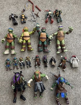 Original Teenage Mutant Ninja Turtles Action Figures - 20 Figures -2007 To 2014