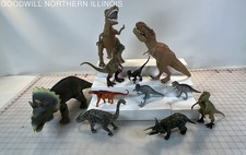 Dinosaurs Toys Lot: T-Rex, Triceratops, Allosaurus, Argentinosaurus  More
