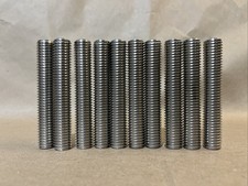 Lot of 10 - 5/8&rdquo;x3-1/2&rdquo; B8 MCL1 Threaded Rod SS