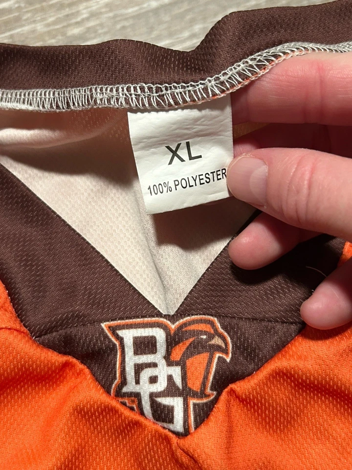 Camiseta de fútbol americano Bowling Green Falcons BGSU State University #90 Schmidthorst SGA Foto 4 de 4