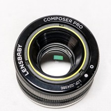 Lensbaby Composer Pro with Double Glass Optic System Kit with Pinhole/Zone Plate, Plastic, Single Glass Optics for Canon EF-Mount