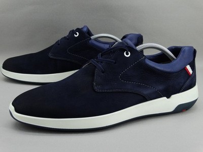 LLOYD Sneaker Laufschuhe Halbschuhe Herren Schuhe Slipper Gr 45 Blau Leder