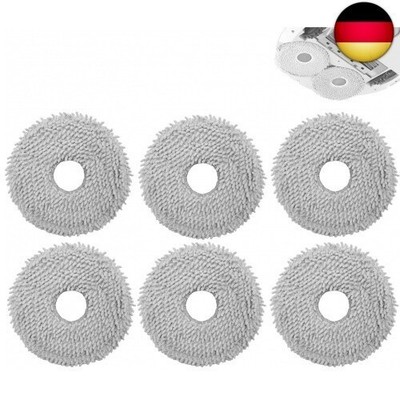 6 Stück Wischtücher Ersatzteile Für Roborock Qrevo P10/P10Pro/P10s,P10SPro/V20