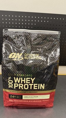 Optimum Nutrition 100% Whey Protein - Gold Standard Vanilla Ice Cream 10 lbs