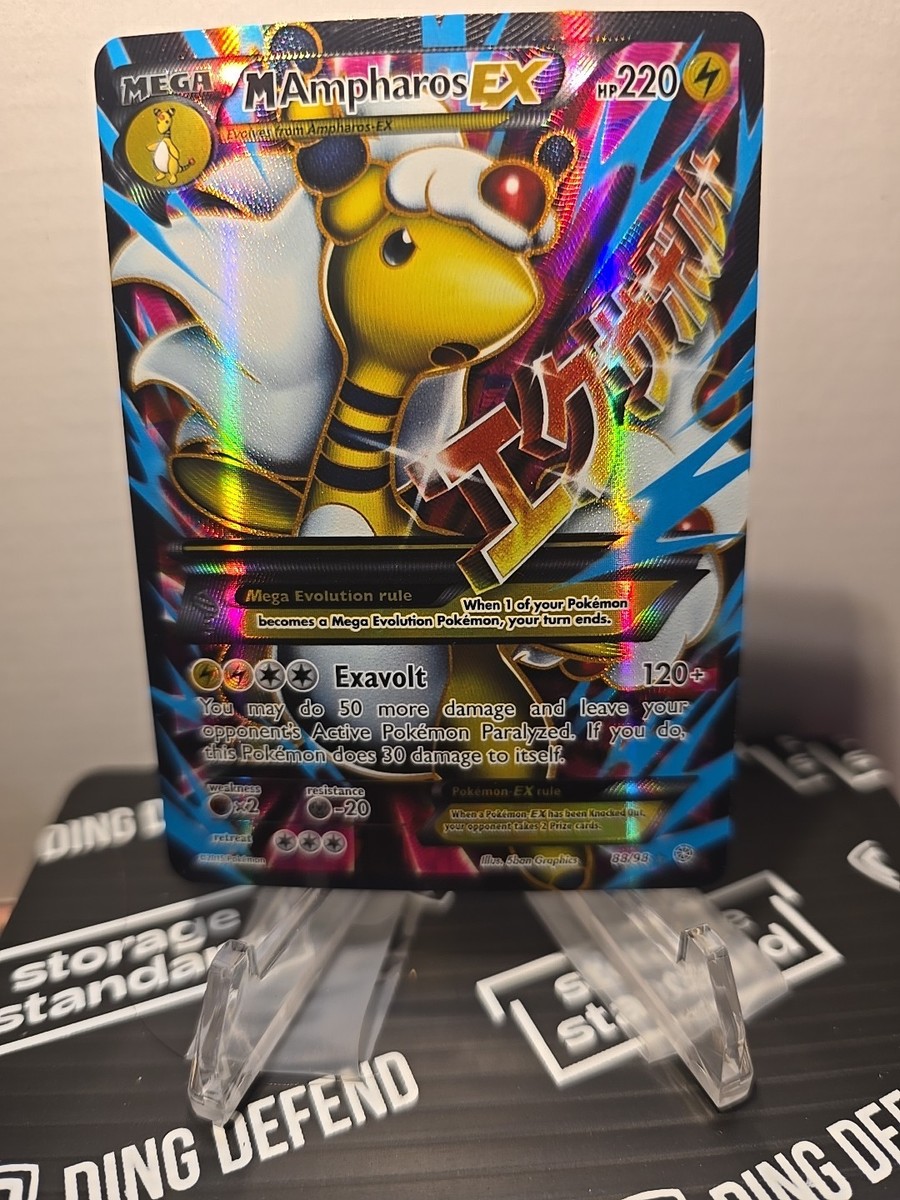 Mega M Ampharos EX 88/98 Ancient Origins Full Art Ultra Rare Pokemon TCG | eBay Mega M Ampharos EX 88/98 Ancient Origins Full Art Ultra Rare Pokemon TCG | eBay