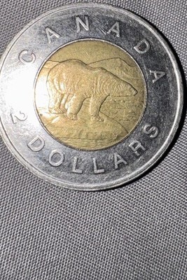 1996 canada 2 dollar coin