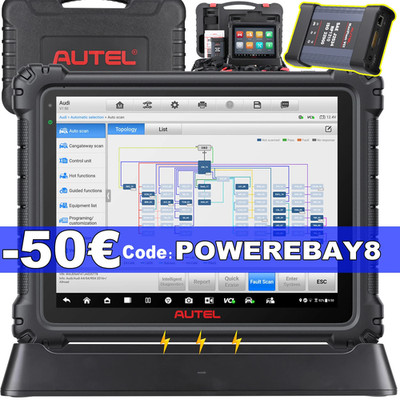  【2 Jahre Upgrade】  Autel MaxiSYS Ultra Lite Diagnosegerät KFZ Topology 2.0 DE