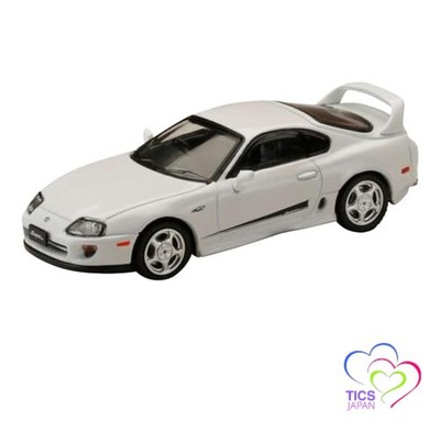 HJ64 1/64 Toyota Supra RZ (JZA80) Genuine Option Mounted Car with