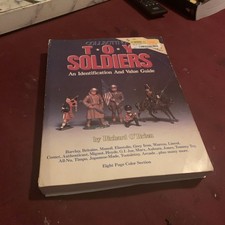 1988 Collecting Toy Soldiers ID Value Guide Richard O'Brien Book Barclay Manoil