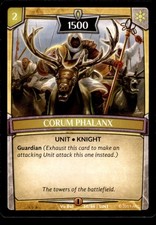 Corum Phalanx 10/86 Argent Saga 2019 ARG Trading Card CCG TCG