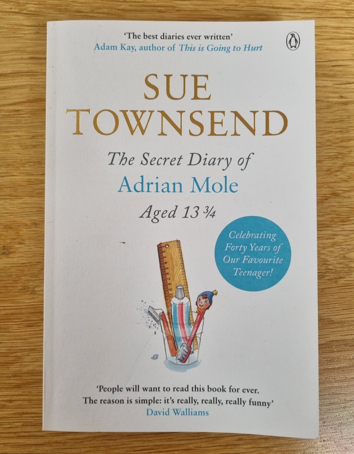 The Secret Diary Of Adrian Mole Aged 13 3/4 | Sue Townsend | 40th Anniversary