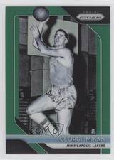 2018-19 Panini Prizm Green Prizm George Mikan #285 HOF 0u0o