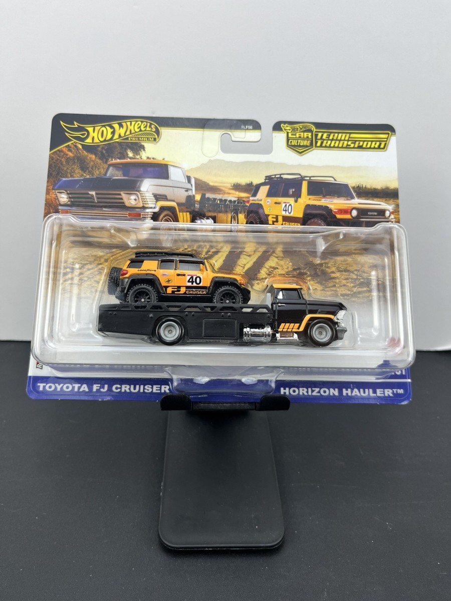 Hot Wheels 2025 Premium Team Transport Toyota FJ Cruiser & Horizon