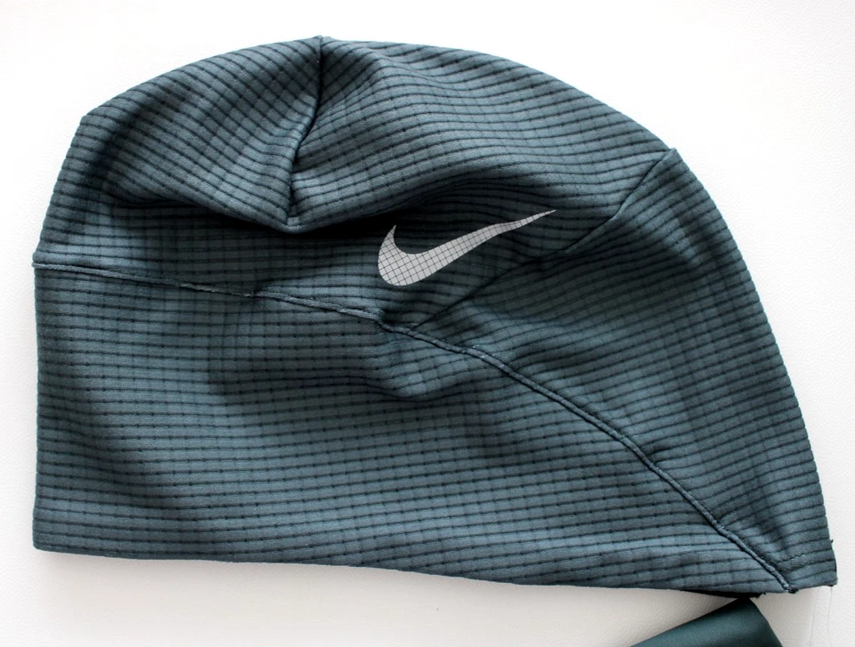 Conjunto de gorro e luva Nike masculino essencial corrida G/XL vintage verde/prata - Imagem 2 de 4