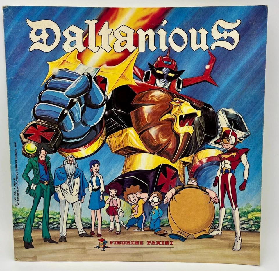 SCEGLI DA ELENCO - DALTANIOUS Robot Ed. Panini (1981) Figurina Sticker Album