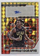 2023-24 Panini Mosaic Rookie Choice Prizm Brice Sensabaugh #RA-SEN Auto 0fn0