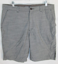 O'NEILL Men's Chino Gray Casual Shorts Size 34 Inseam 9"