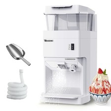Electric Shaved Ice Machine, 300W Ice Shaver Machine, Thickness Adjustable Sn...