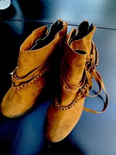 Retro Damenstiefel -stiefeletten aus Kunstleder online kaufen