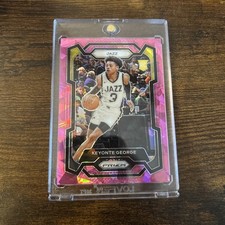 2023-24 Panini Prizm - Keyonte George #127 Pink Ice Prizm (RC)