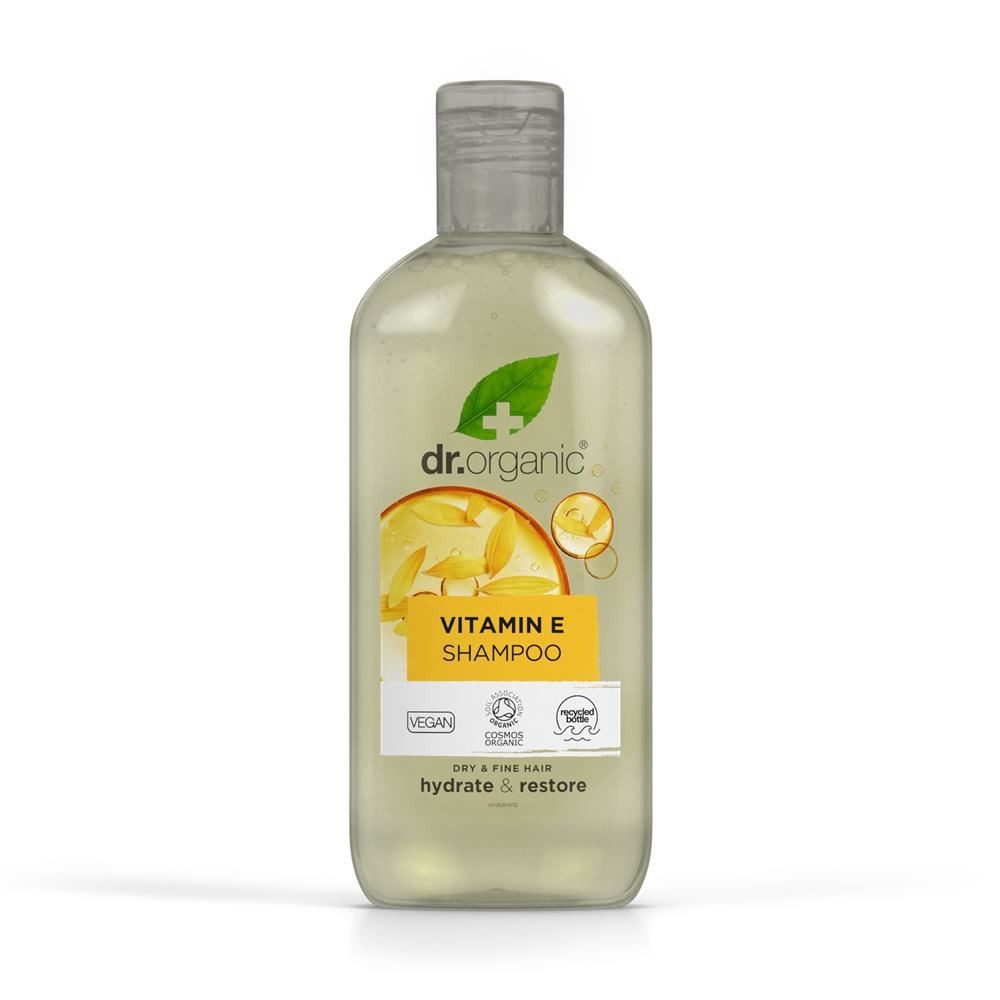 Dr. Organic Replenish & Soothe Shampoo Vitamin E Moisturising Formula 265Ml - Image 4