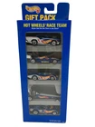 Hot Wheels Vintage New 1995  Race Team Gift Pack # 13506 5 Car Set New In Box