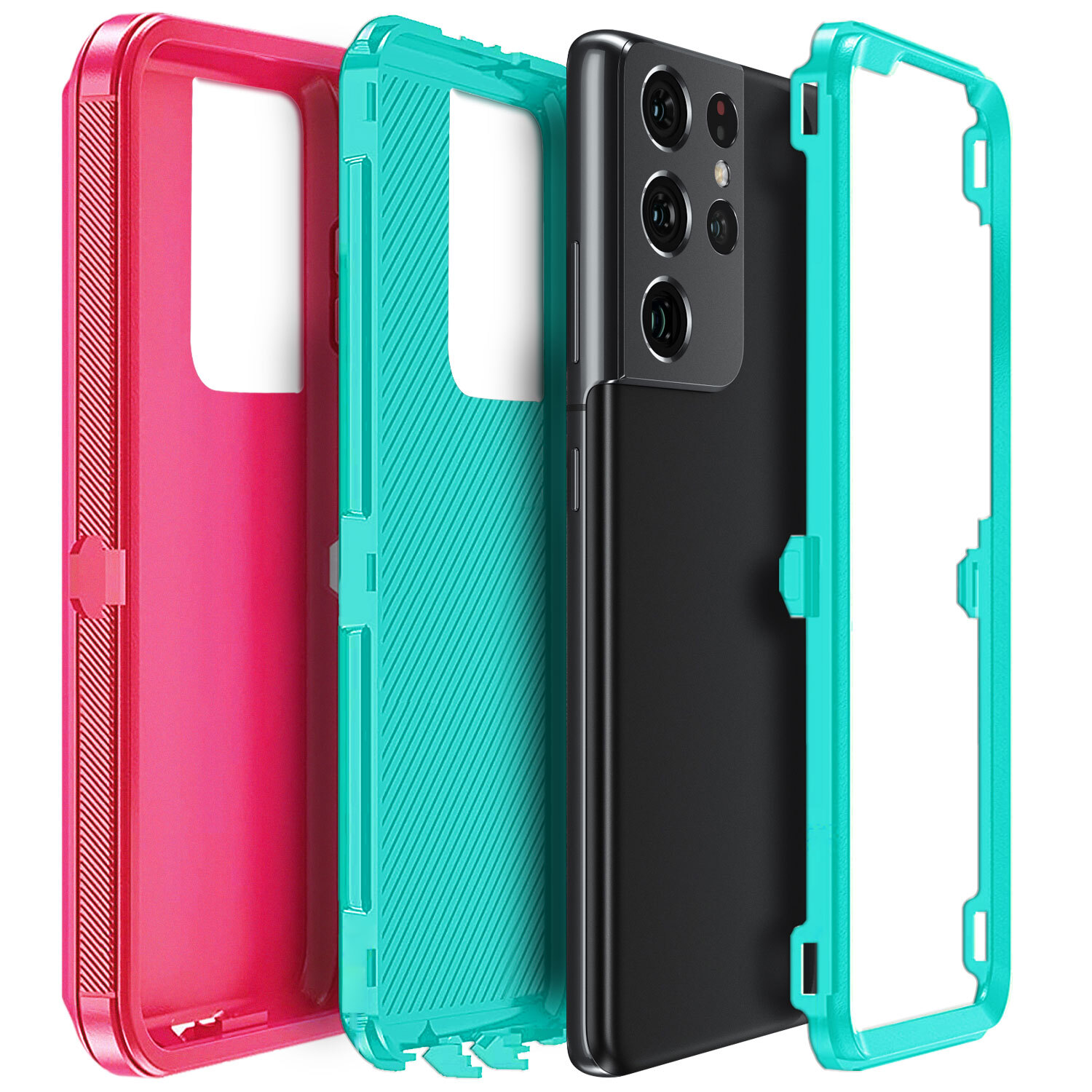 For Samsung Galaxy S21 S22 S23 FE S24+/ Ultra Phone Case