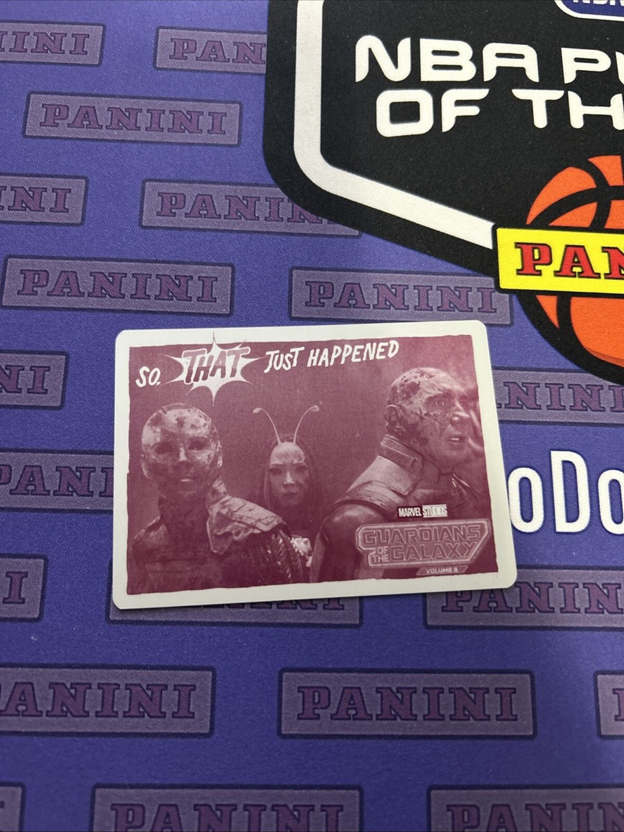 upperdeck GoG3 ロケット 印刷プレート 1/1 Upper Deck Guardians Or The Galaxy Volume 3 Printing Plate 1/1 JH