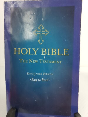 NEW Holy Bible The New Testament King James Version ~ Easy to Read ...
