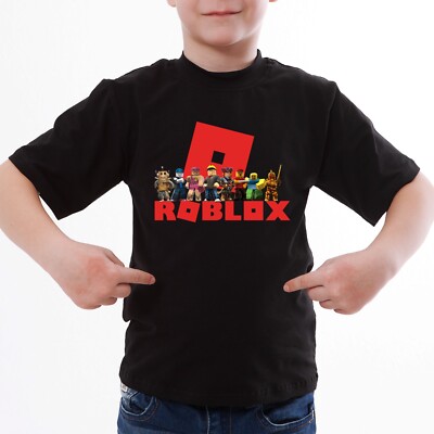 ROBLOX Character T-shirt Design for Kids 100% Cotton