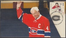 CANADA # 3028.9 - LEGENDS of HOCKEY JEAN BELIVEAU on SUPERB FIRST DAY COVER
