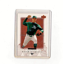 2002 Upper Deck Ovation Brandon Backe 0403/2002 WP RC #66 Tampa Bay Devil Rays