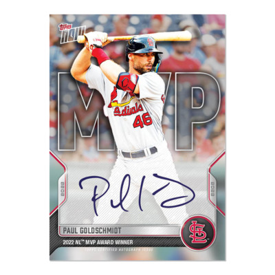 PAUL GOLDSCHMIDT 5枚限定サインカード Yahoo!オークション - PAUL GOLDSCHMIDT 2022 TOPPS FIVE STAR