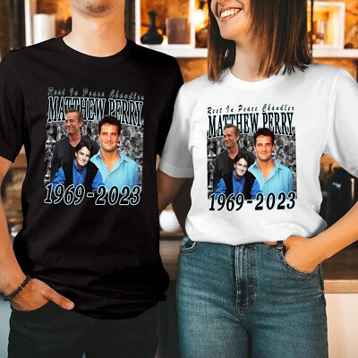 T-Shirts Chandler Bing We lost a Friends Matthew Perry 2023 RIP (MP-5)