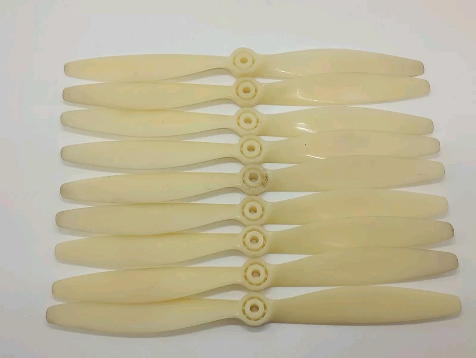 9pc Vintage Keil Kraft Nylon 12" Model R/C Airplane Propeller Lot - Image 3 of 3